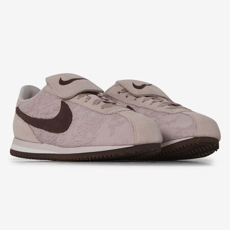 NIKE cortez CORTEZ TEXTILE ROSA/MARR&Oacute;N MUJER