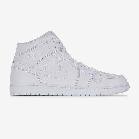 AIR JORDAN 1 MID : BLANCO
