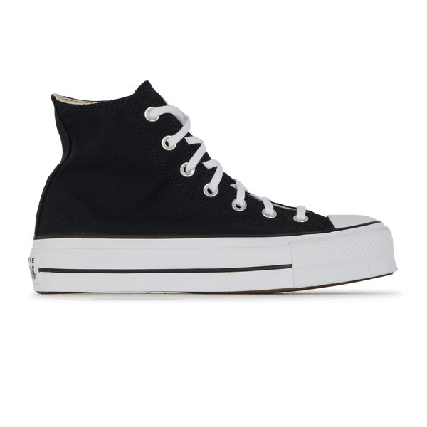 CONVERSE CHUCK TAYLOR ALL STAR LIFT HI NEGRO BLANCO SNEAKERS