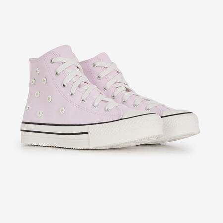 CONVERSE chuck taylor all star CHUCK TAYLOR EVA LIFT HI BEADS ROSA/BLANCO JUNIOR