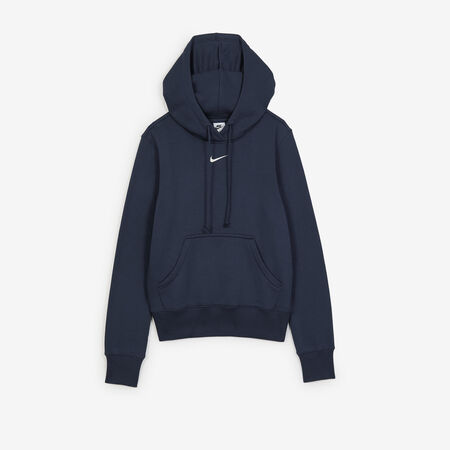 NIKE HOODIE CLUB CENTERED LOGO AZUL MARINO MUJER