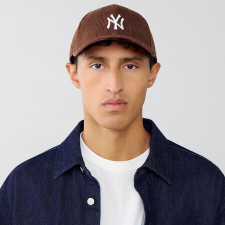 NEW ERA 9FORTY NY MCROWN CORD MARRÓN/BLANCO HOMBRE
