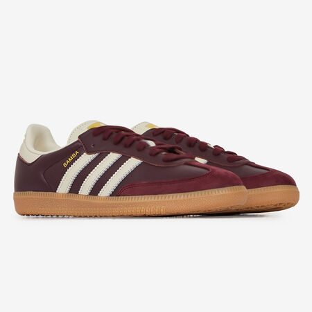 ADIDAS ORIGINALS samba SAMBA OG BURDEOS/BEIGE MUJER