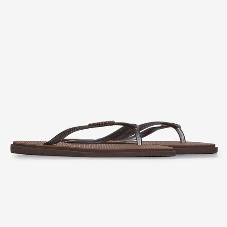 HAVAIANAS SLIM POINT MARRÓN MUJER