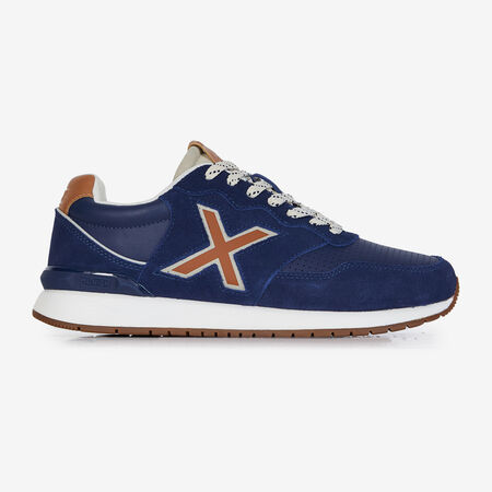 MUNICH DASH PREMIUM AZUL MARINO/MARRÓN HOMBRE