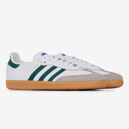ADIDAS ORIGINALS samba SAMBA OG BLANCO/VERDE MUJER