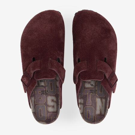 BOSTON SUEDE VARSITY : BURDEOS