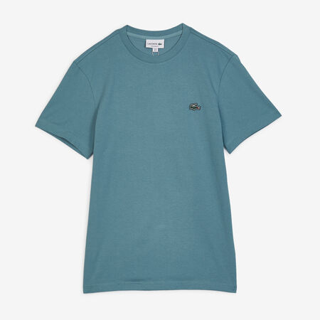 LACOSTE TEE SHIRT CLASSIC SMALL LOGO SL BEIGE HOMBRE