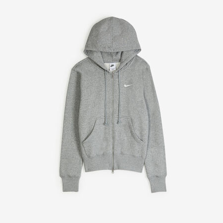 NIKE HOODIE PHOENIX FZ GRIS MUJER