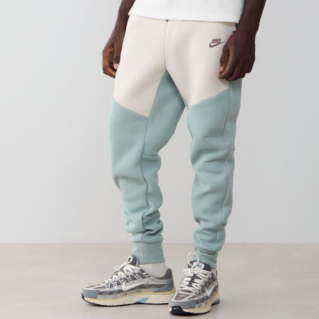 NIKE PANT JOGGER TECH FLEECE AZUL/BEIGE HOMBRE