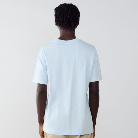 NEW BALANCE TEE SHIRT FLYING LOGO AZUL/BLANCO HOMBRE