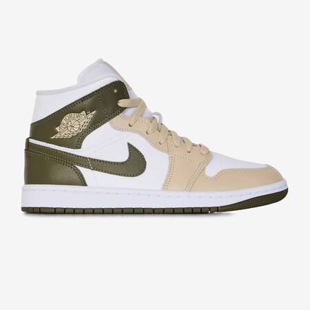 JORDAN air jordan 1 AIR JORDAN 1 MID BLANCO/CAQUI MUJER