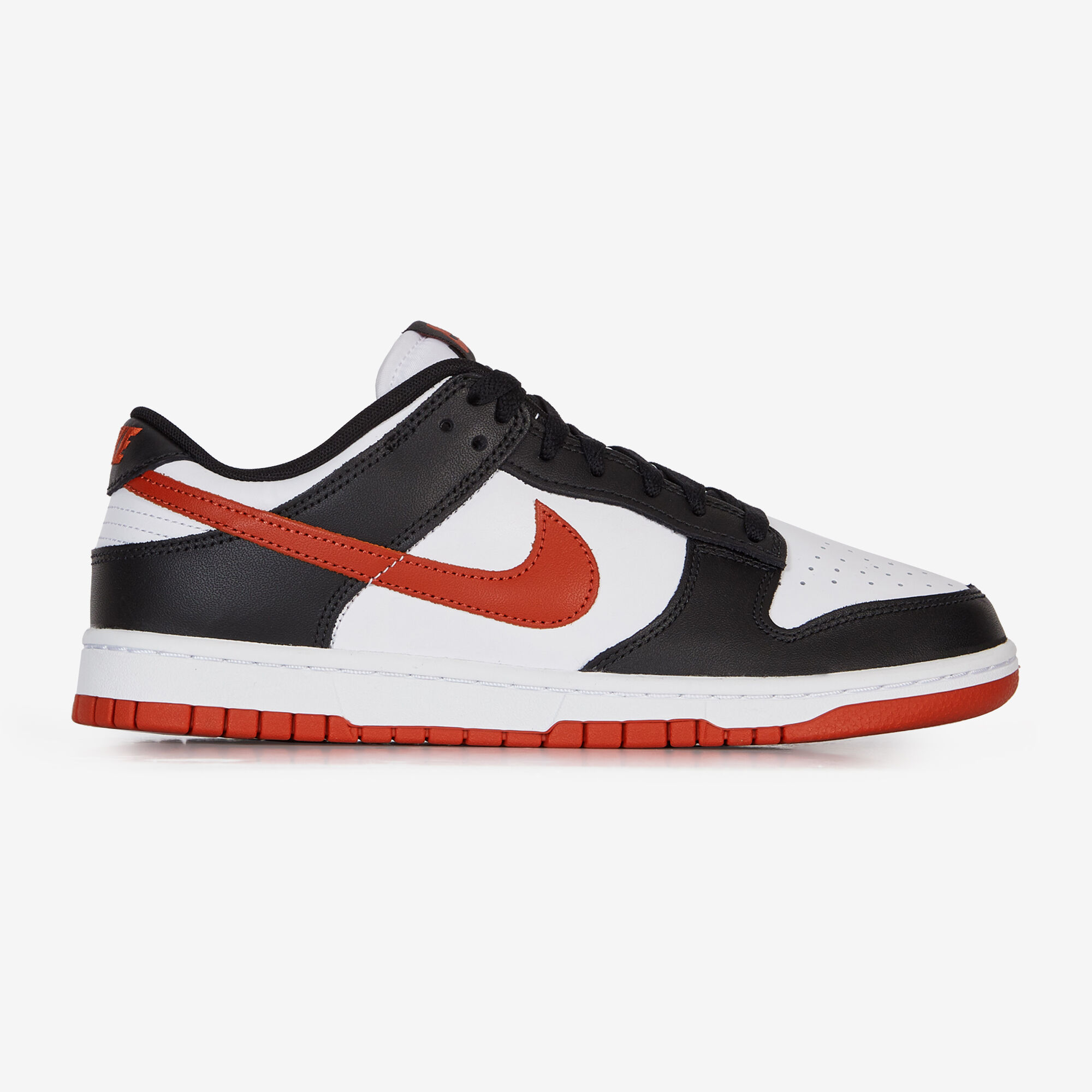 NIKE DUNK LOW NEGRO ROJO CORDONES HOMBRE Courir.es