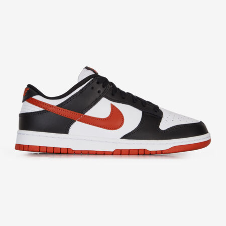 DUNK LOW : NEGRO/ROJO