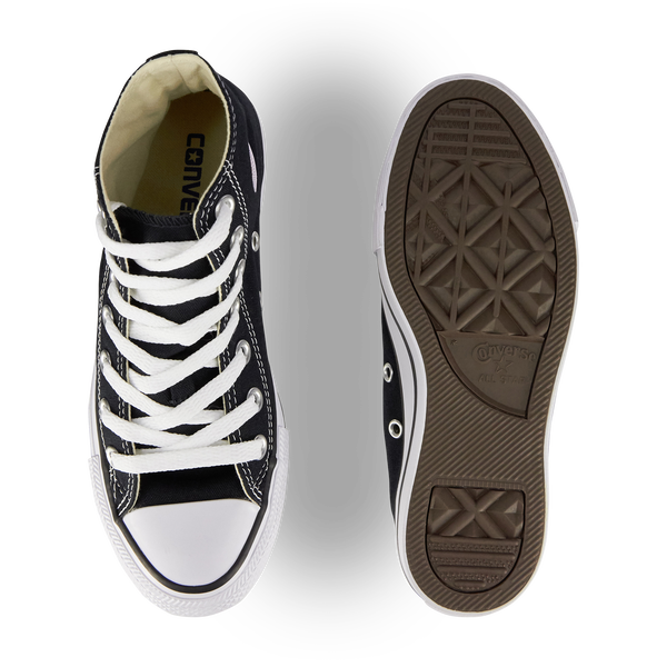 Converse noir haute sale courir