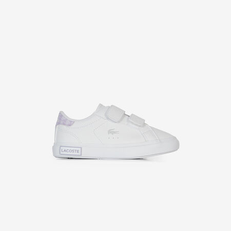 LACOSTE POWERCOURT SIGNATURE CF BLANCO/MORADO BEBÉ