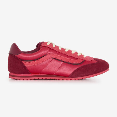 VANS SUPER LOWPRO DOUBLE LACES ROJO MUJER