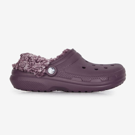 CROCS FLEECE LINED CLOG BURDEOS MUJER
