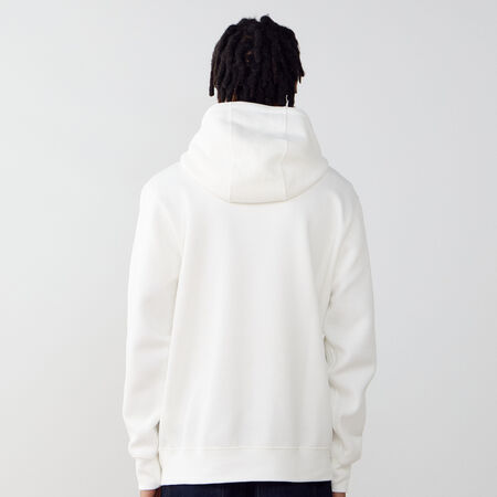 NIKE HOODIE CLUB SMALL LOGO BLANC HOMBRE