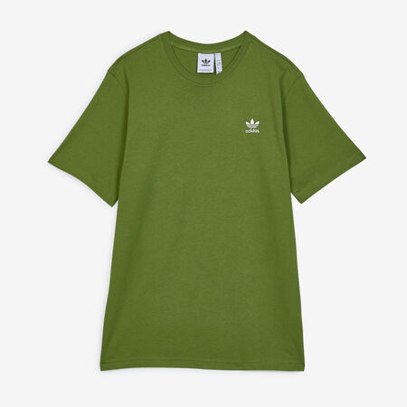 ADIDAS ORIGINALS TEE SHIRT ESSENTIAL VERDE/BLANCO HOMBRE