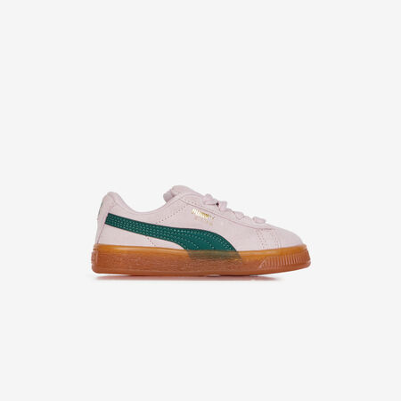 PUMA suede SUEDE XL ROSA/VERDE BEBÉ