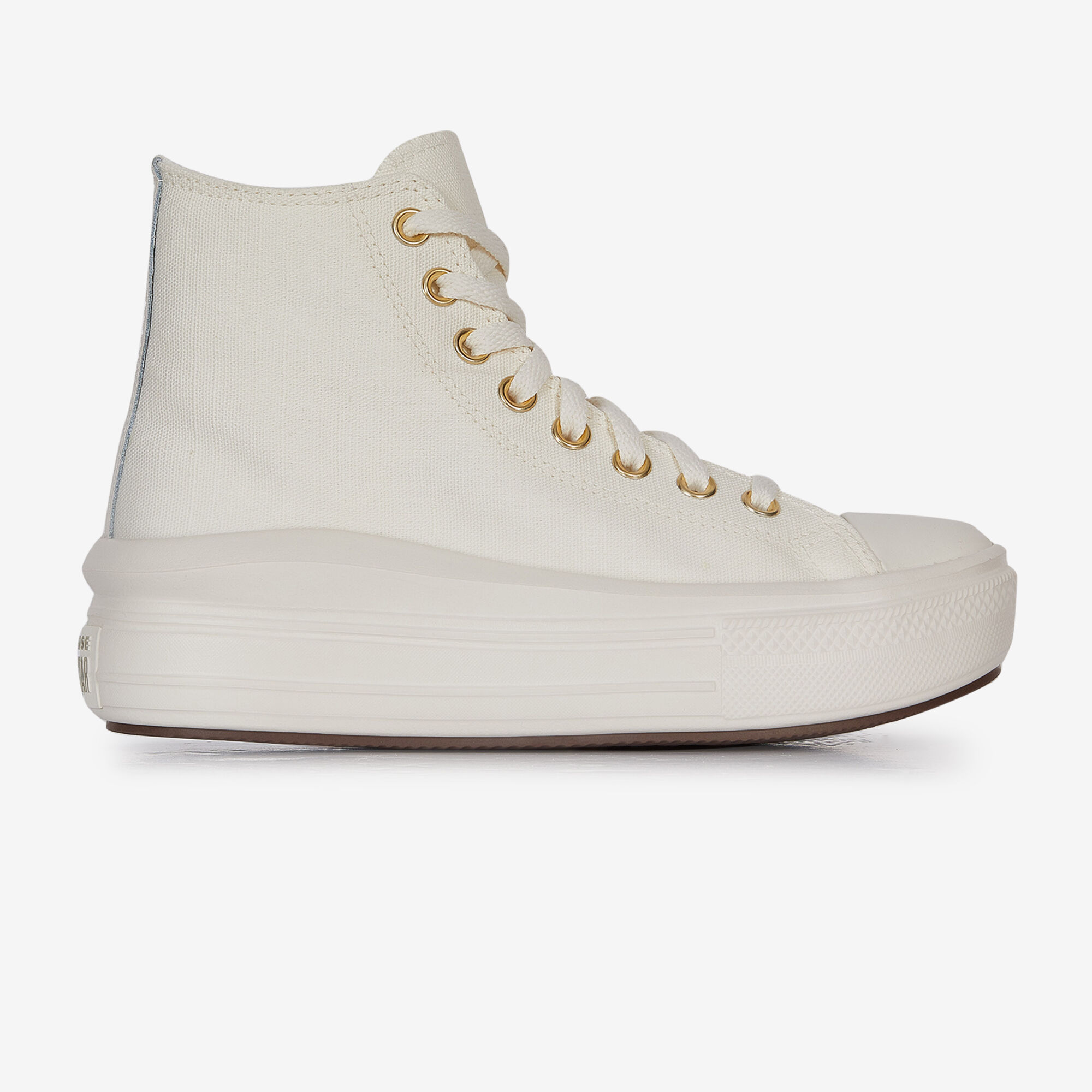 CONVERSE CHUCK TAYLOR ALL STAR HI MOVE BLANCO DORADO CORDONES NINOS Courir.es