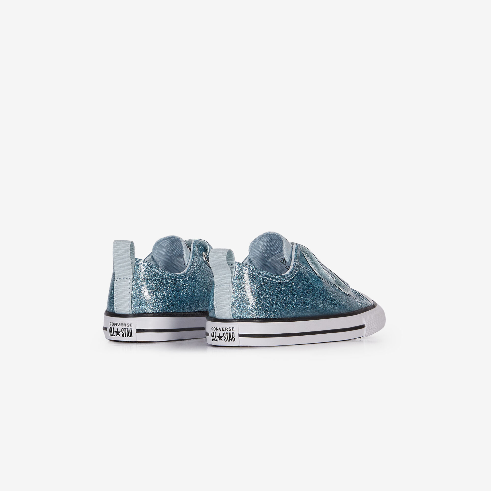 CONVERSE CHUCK TAYLOR ALL STAR OX CF GLITTER AZUL BLANCO VELCRO NINOS Courir.es