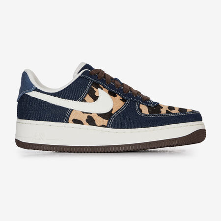 AIR FORCE 1 LOW DENIM CHEETAH : MARRÓN/AZUL