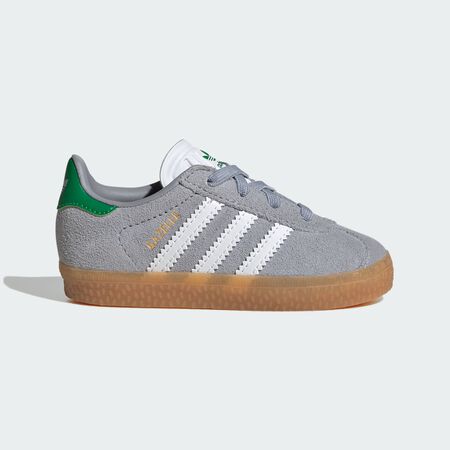 ADIDAS ORIGINALS gazelle GAZELLE CF GRIS/VERDE BEBÉ