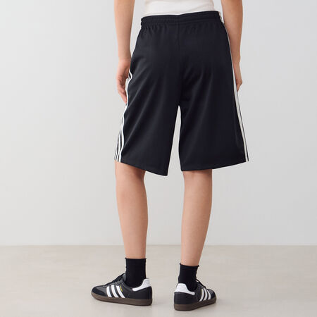 ADIDAS ORIGINALS SHORT 3 STRIPES LONG ADICOLOR NEGRO/BLANCO MUJER