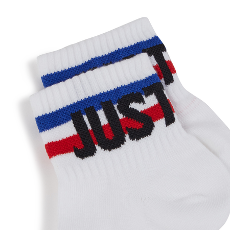NIKE CHAUSSETTES X3 QUARTER MULTI LOGO BLANC MIXTO