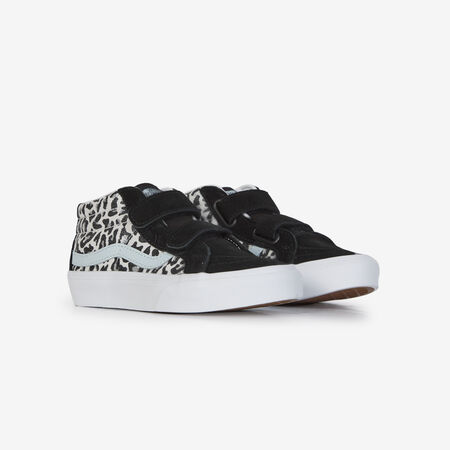 VANS SK8-MID V NEGRO/LEOPARDO INFANTIL