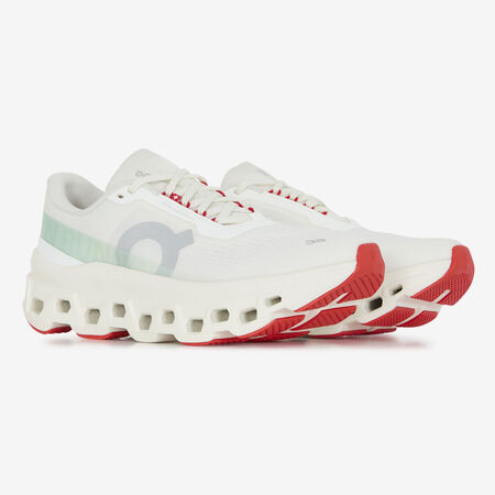ON RUNNING CLOUDMONSTER BLANCO/VERDE MUJER
