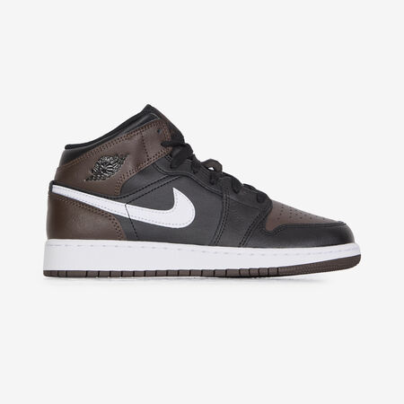 AIR JORDAN 1 MID : MARRÓN/NEGRO