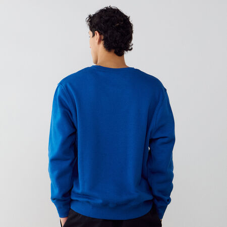 NIKE SWEAT CREW CLUB AZUL/BLANCO HOMBRE