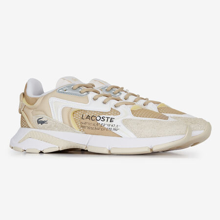 LACOSTE l00 L003 NEO BEIGE/BLANCO HOMBRE