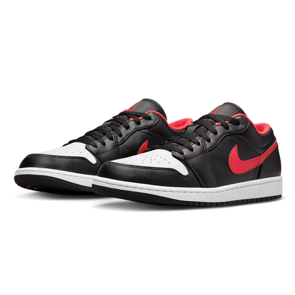 la nieve capítulo Instalar en pc JORDAN AIR JORDAN 1 LOW NEGRO/ROJO | Courir.es