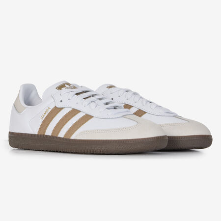 ADIDAS ORIGINALS samba SAMBA OG BLANCO/MARRÓN HOMBRE