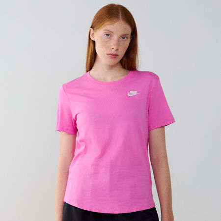 TEE SHIRT CLUB : ROSA/BLANCO