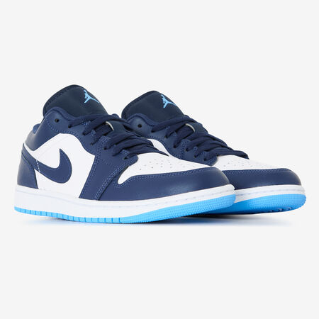 JORDAN air jordan 1 AIR JORDAN 1 LOW BLANCO/AZUL MARINO HOMBRE