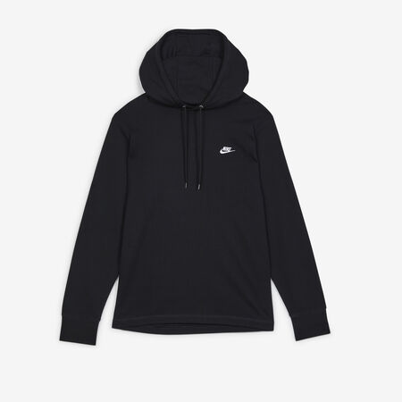 HOODIE CLUB KNIT : NEGRO/BLANCO