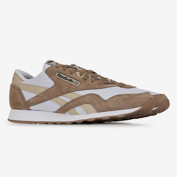 rival pueblo mezcla REEBOK CLASSIC NYLON BLANC/BEIGE BLANCO/BEIGE - SNEAKERS HOMBRE | Courir.es