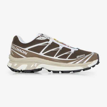SALOMON XT-6 XT-6 MARR&Oacute;N/BEIGE MUJER