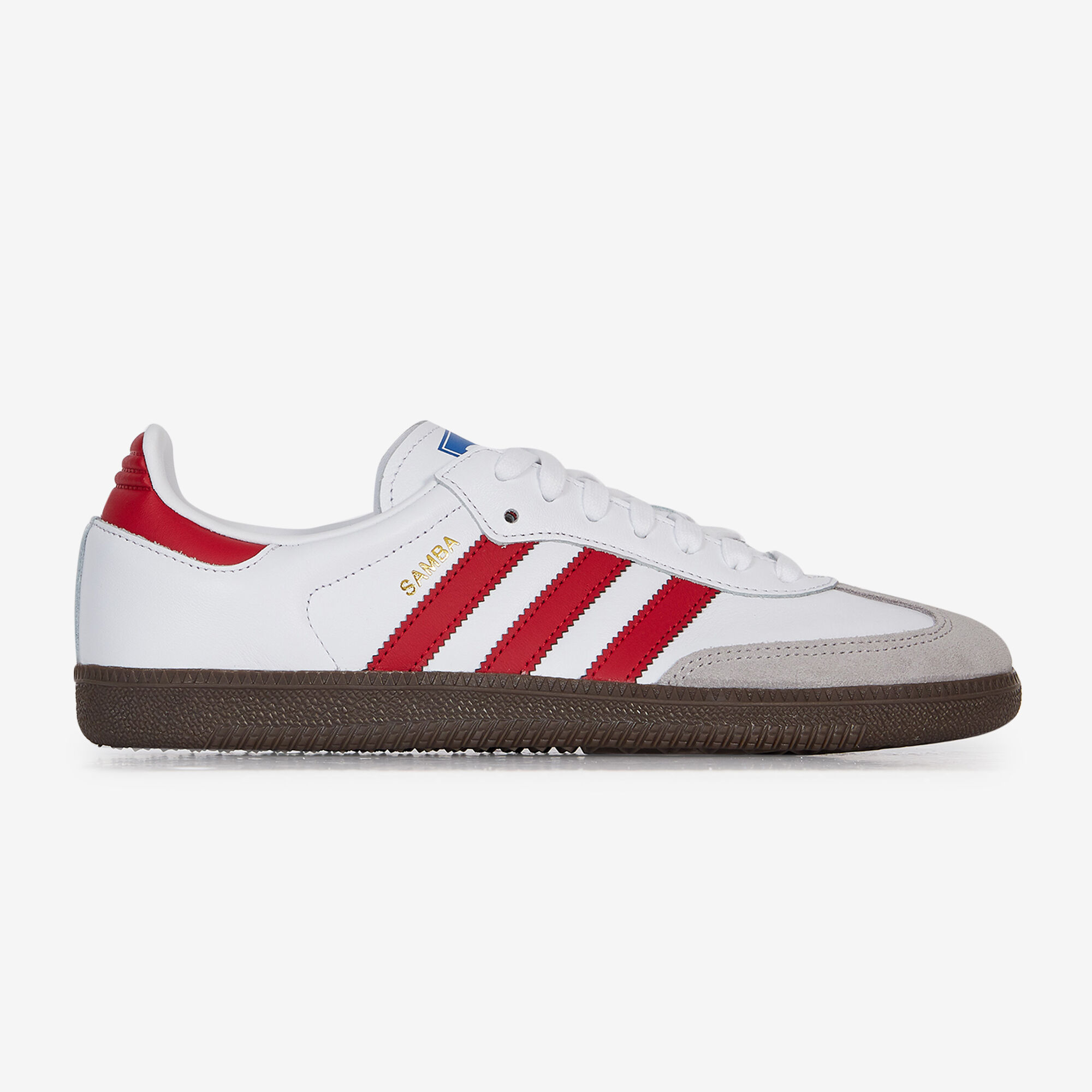 ADIDAS ORIGINALS SAMBA OG BLANCO ROJO CORDONES MUJER Courir.es