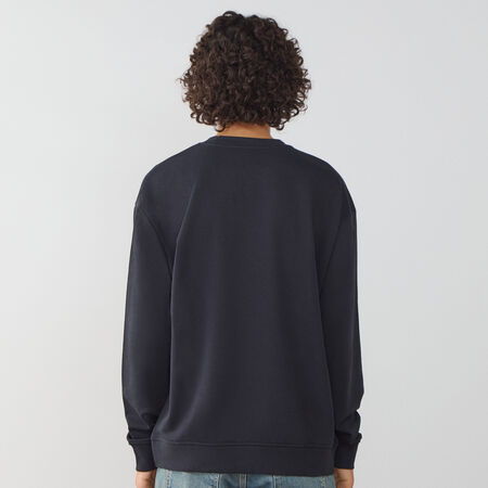 JORDAN SWEAT CREW CENTERED LOGO NEGRO/BLANCO HOMBRE