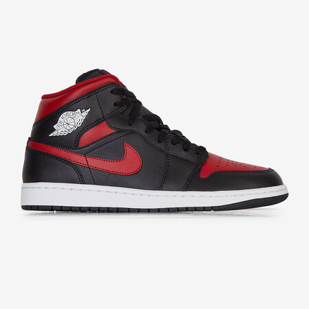 JORDAN air jordan 1 AIR JORDAN 1 MID ROJO/NEGRO HOMBRE