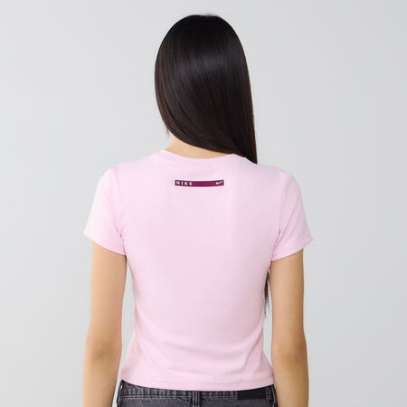 NIKE TOP CROP GLS ROSA MUJER