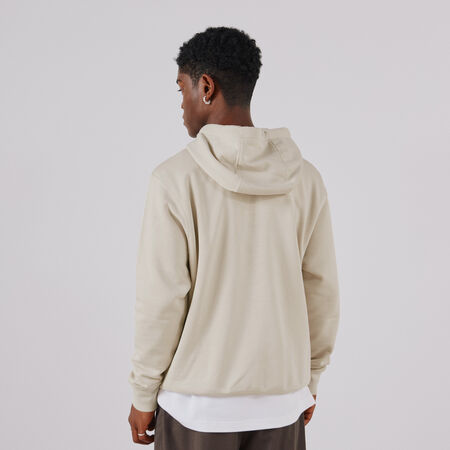 NIKE HOODIE CLUB SMALL LOGO CRUDO HOMBRE
