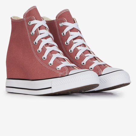 CONVERSE chuck taylor all star CHUCK TAYLOR ALL STAR WEDGE ROSA MUJER