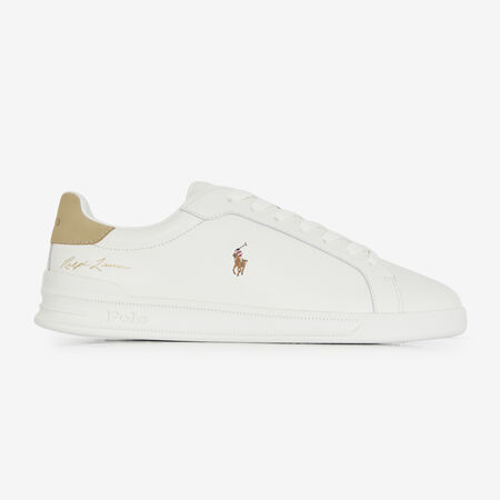POLO RALPH LAUREN HERITAGE COURT SIGNATURE BLANCO/BEIGE HOMBRE